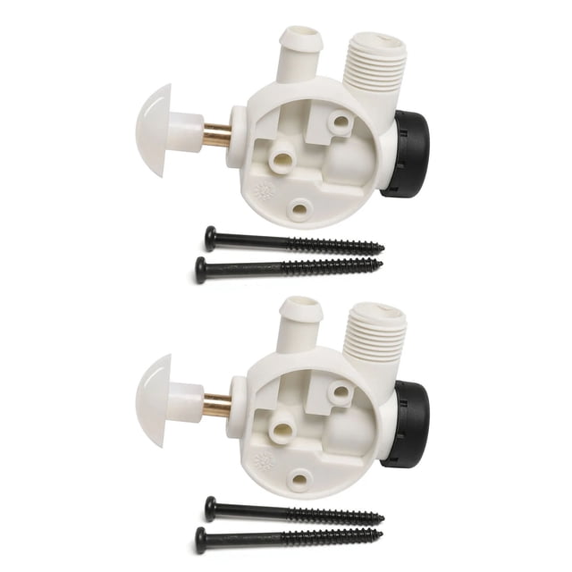 2 Pack 385314349 RV Toilet Water Valve Kit Repair Parts Replacement for Dometic TAPDRA Spare Part