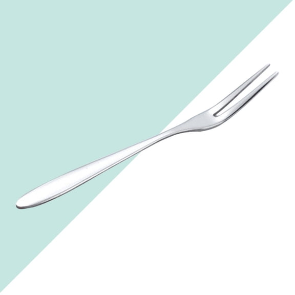 ibasenice Set of 5 Cake Forks 304 Stainless Steel Dessert Forks for Home and Party Use
