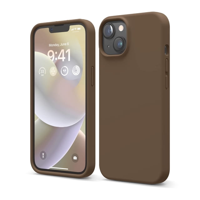Funda de teléfono Elago compatible con iPhone 14 de silicona líquida
