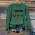 thumbnail image 2 of Enjoytime Women's Sweatshirt Letter Print Long Sleeve Crewneck Blouse Fall Winter Fashion Pullover Tops, 2 of 4