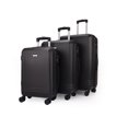 thumbnail image 2 of Alisa ABS Hard shell Lightweight 360 Dual Spinning Wheels Combo Lock 28" 24", 20" 3 Piece Luggage Set, 2 of 6