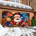 thumbnail image 7 of YWIYIUD 1PCS Christmas Garage Door Decorations Merry Christmas decorations Xmas Garage Door Cover, Happy NewYear Hanging Banner for Home,Outdoor,Indoor,Party 6.7x5 FT, 7 of 7