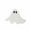 White, variant on Halloween Bath Mat, QIDESHIP, Shaped Ghost Bathroom Rug with White Design for Gothic Room Decoration, Soft Comfortable Halloween Theme Carpet for Bathroom Floor, 16x24 Inch