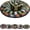 Style 5 (47*47 In), variant on 3D Halloween Round Rug Optical Illusion Vortex Witch Hat Mat (Style 3 (55 * 55 in))