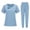 Light Blue, variant on Fgvctg Saffron Scrubs Sets for Women Plus Size Medical Uniforms Petite V Neck Yoga Scrub Pants and Tops Scrubs Nurse Uniforms Clothing Set for Women Saffron L