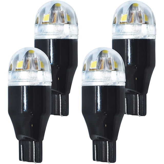 Low Voltage T5 T10 Landscape Bulb LED Light 12V – 4pcs - for Outdoor Landscape Lighting Deck Stair Step Path Lights and Automotive RV Lights