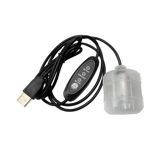 Motor de Vibración USB Multifunción con Base Plana Alta Eficiencia Portátil Impermeable y Cable Integrado Adecuado para Reparación Oficina Masaje