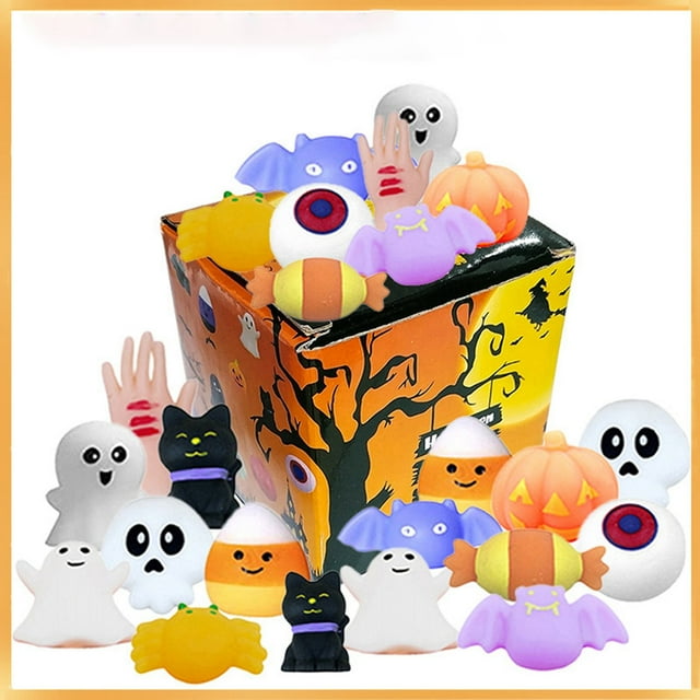 La felicidad de Halloween en tus manos. Sumérgete en el mundo de las calabazas y el estrés.