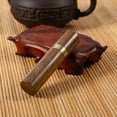 Handmade Blackwood Portable Natural Wood Toothpick Holder Capsule Case