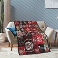 thumbnail image 3 of Dr Pepper 90s Maroon Background Flannel Blanket Funny Ultra-Soft Micro Warm Throw Blanket Fleece Blanket Interesting Gift, 3 of 4