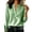 Green, variant on Gingham Shirts for Women Notch V Neck Long Sleeve Loose Casual Plaid Blouses for Spring Fall Daily Office Wear