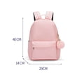 thumbnail image 3 of HJYCHN Backpack for School Large Capacity Lightweight Casual Daypack for Girls Kids Teens Middle High College Travel School Backpack for Girls Purple One Size, 3 of 9