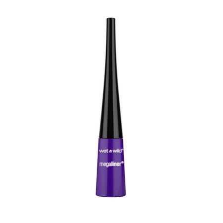 wet n wild MegaLiner Liquid Eyeliner, Electric (Best Black Liquid Eyeliner)