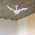 thumbnail image 2 of Ventilador de techo 42", 2 luces, acabado blanco, 3 aspas, 3 velocidades, 2 of 2