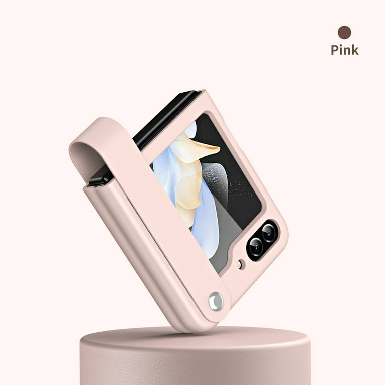 ELEHOLD Case for Samsung Galaxy Z Flip 5 Skin-Friendly Cover, with