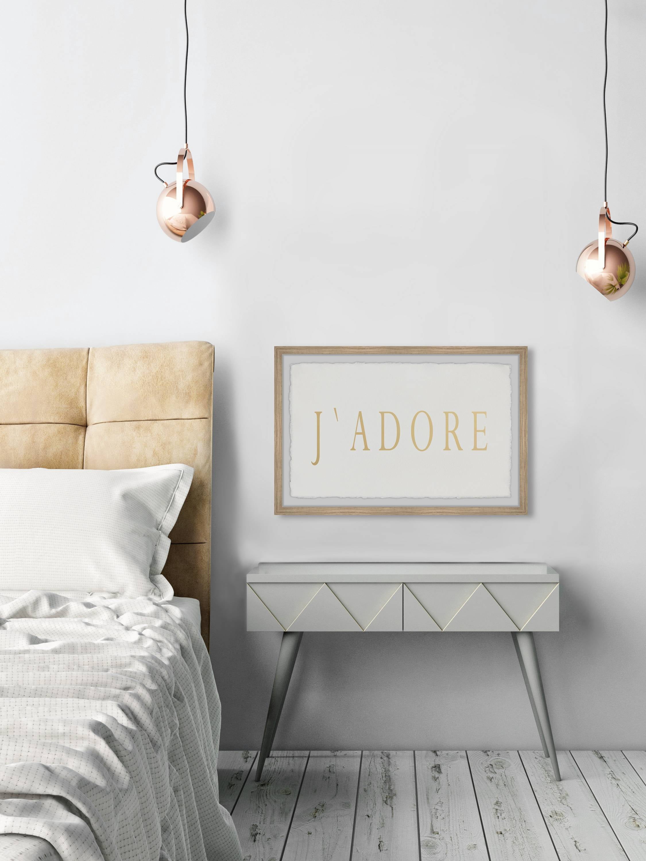 Marmont Hill J'Adore Framed Wall Art