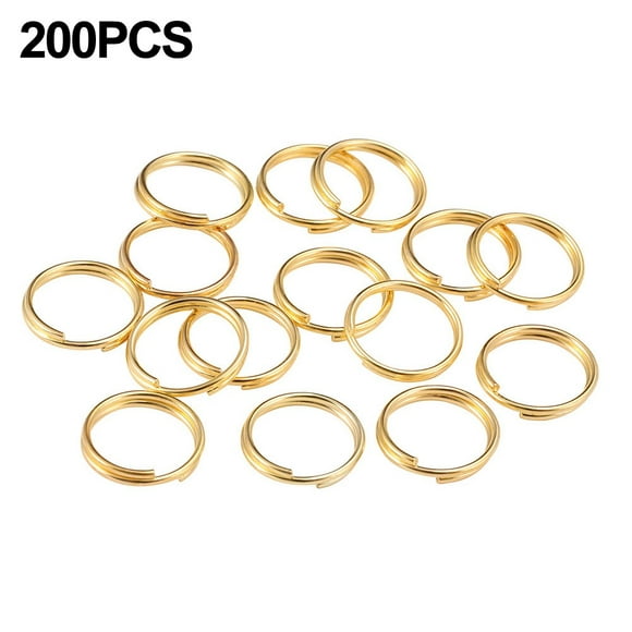 BUYISI Jewelry Connecting Ring Perfect For Linking Chains Bracelets And Necklaces Gold