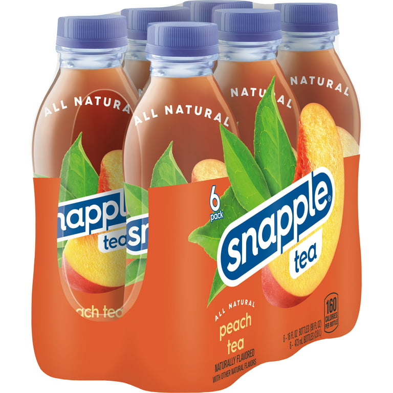 Snapple Zero Sugar Peach Tea, 16 fl oz - Foods Co.