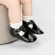 thumbnail image 3 of Zapatos planos Mary Jane para niñas pequeñas con suela suave antideslizante, primeros pasos para niños pequeños, zapatos de vestir de princesa para recién nacidos, zapatillas ligeras para bebés Vhermosa 223501-8, 3 of 6