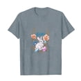 thumbnail image 4 of VBTAPA Happy Easter Shirt 2025 Women Short Sleeve Bunny Graphic T-shirt Easter Teacher Shirt Funny Holiday Blouse Tops Lightning Sales Today Gray XXL, 4 of 5