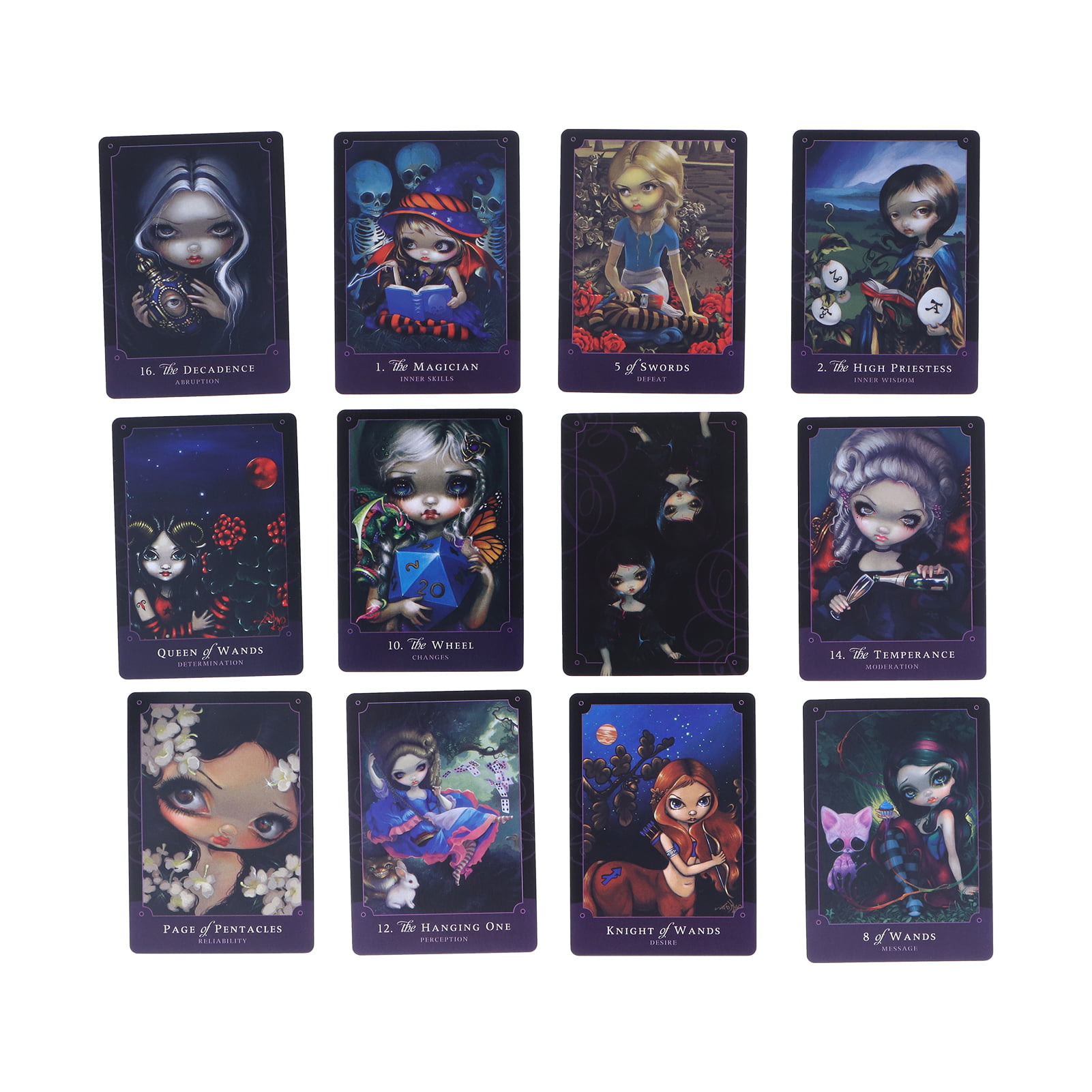 Beautiful Creatures Board Game Tarot Cards English Language Interaction Divination Playing Cards