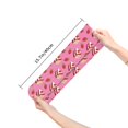 thumbnail image 2 of Goofa Strawberry Cake for 16in Socks, Funny Novelty Crazy Design Cotton Socks Sports Socks Knee High Socks For Men, Women,1Pairs - Gift For Working Friends, 2 of 7