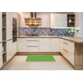 thumbnail image 6 of Ahgly Company Machine Washable Indoor Rectangle Transitional Dark Lime Green Area Rugs, 2' x 3', 6 of 7
