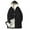 Black, variant on Winter Coats for Men Heavyweight Hooded Coat Winter Warm Longline Outerwear with Soft for Cold Weather Comfort Jackets for Men Black XXXL