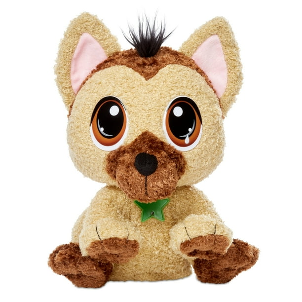 Rescue Tales Adoptable Pet German Shepherd Interactive Plush Pet Toy
