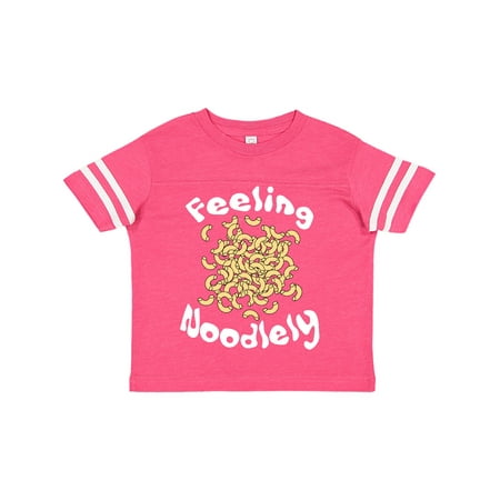 

Inktastic Feeling Noodlely White Text Gift Toddler Boy or Toddler Girl T-Shirt