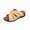Yellow, variant on NOKIO Orthopedic Wedge Sandals Women Trendy Women'S Fashion Slippers Women's Beach Slope Heel Slippers Hollow Casual Slippers Slope Bottom Shoes Retro Sandals