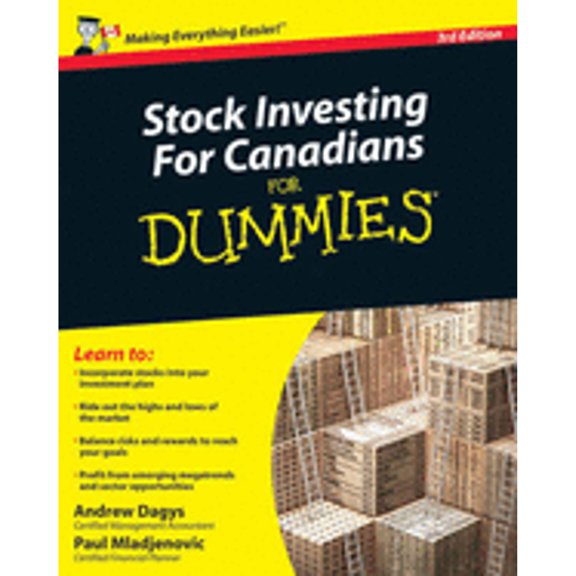 Pre-Owned Stock Investing for Canadians for Dummies (Paperback) by Andrew Dagys, Paul Mladjenovic