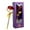1 * Red(Purple Box), variant on Wovilon Double Couple Galaxy Forever Crystal Colorful Rose Flower with Love Stand Unique Rose Gifts for Mother's Day Wedding Anniversary Girl's Birthday Christmas and Valentine's Day