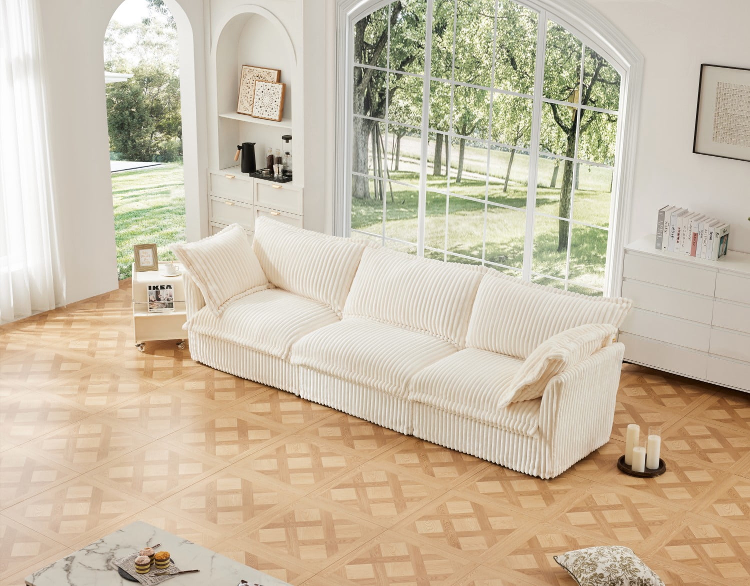 Free Shipping! Better Homes & Gardens Owen Rolled Arm Sofa Helio