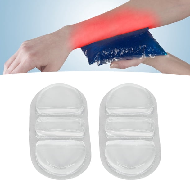 Paquete De Hielo De Gel Reutilizable, Paquete De Hielo De Gel, Alivio De Molestias Versátil, 2 Piezas, Práctico Para Exteriores