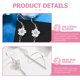 thumbnail image 4 of 1 par de pendientes largos con borlas de flores para mujer, 4 of 6