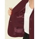 thumbnail image 5 of BLAZER DE TRABAJO PARA MUJER CHIC INSPIRE CON SOLAPA Y MANGAS LARGAS TRAJE BLAZER ROJO PROFUNDO XS, 5 of 6