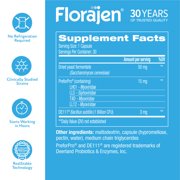 Florajen Triple Action Women's Probiotic, Adult Immune Support & Digestive Supplement, 30 Count