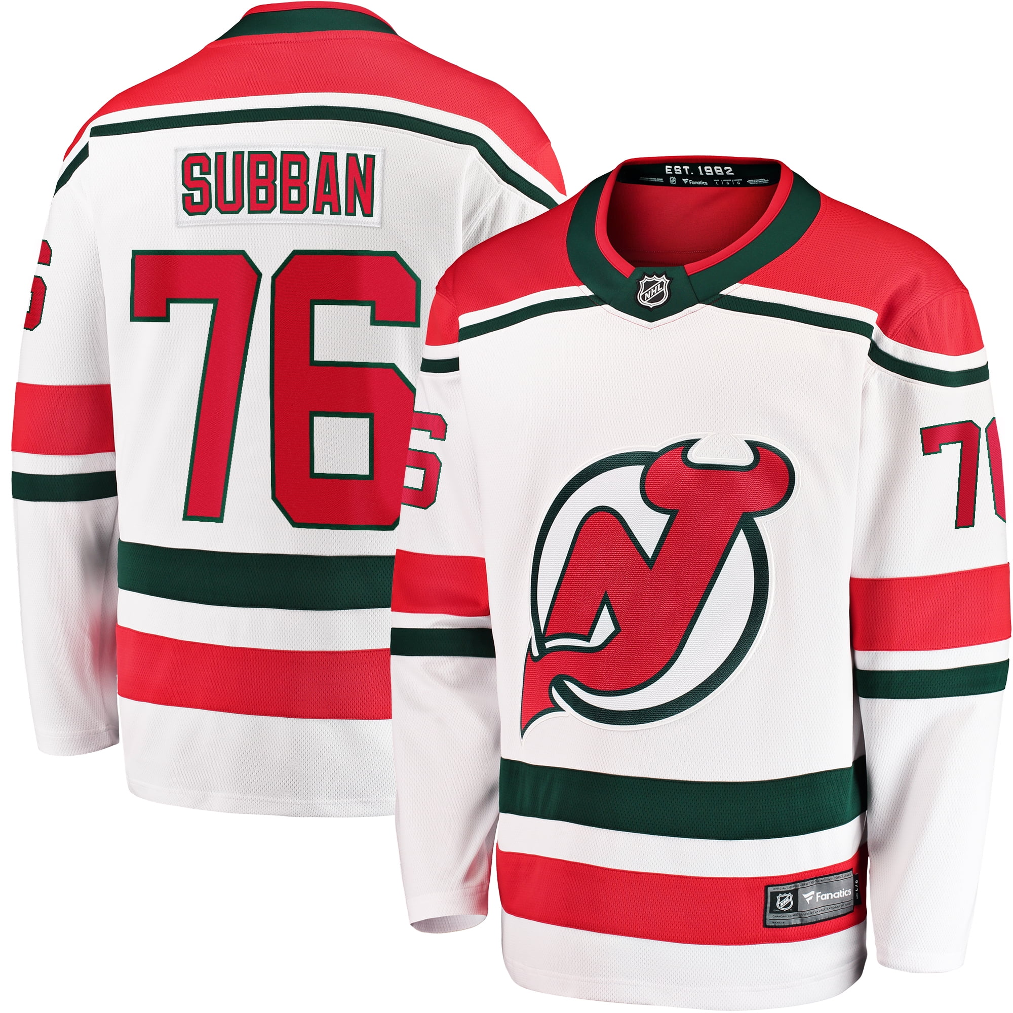 مناديل سانيتا P.K. Subban New Jersey Devils Fanatics Branded Alternate Premier ... مناديل سانيتا
