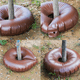 thumbnail image 4 of Anillo de riego de liberación lenta, resistente a los rayos UV y que ahorra agua para árboles, arbustos y plantas, 4 of 5