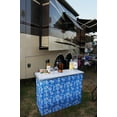thumbnail image 6 of Portable Folding Party Bar w/ Black & Hawaiian Bar Skirts - Single Set, 6 of 6