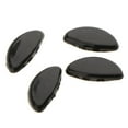 thumbnail image 3 of 25 pairs Silicone 15mm 0.6"""" Nose Pad for Eyeglasses Spectacles Glasses Black, 3 of 7