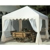 King Canopy 13' X 13' Garden Party Backyard Gazebo in Almond