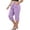 Watermelon Red, variant on Ruimatai Womens Capri Cropped Pants Drawstring Elastic Waist Pocket Button Detail Plus Size Casual Vacation Trousers