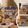 thumbnail image 6 of Christmas Winter Village Diamond Painting Kit for Adult Beginners Full Round Resin Rhinestone Art with Inner Frame Backboard Snowman Sleigh Xmas Night Scene Wall Decor DIY Holiday Gift, 6 of 6