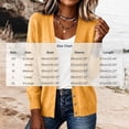 thumbnail image 2 of Wyongtao Womens Button Up Sweaters Soft Knitted V Neck Long Sleeve Solid Color Cardigan Casual Dressy Fall Winter Tops (XS, Yellow), 2 of 5
