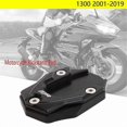 thumbnail image 2 of Motorcycle Kickstand Pad for FJR1300 FJR 1300 2001-2019 Side Stand Plate Extension Pad, 2 of 5