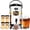 Silver, variant on WantJoin 3.2 Gal Insulated Beverage Dispenser with LCD Thermometer, Black