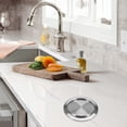 thumbnail image 4 of Built-in Stainless Steel Swing Flap Trash Bin Cover for Kitchen Waste Management Solution, 4 of 5