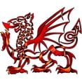 thumbnail image 3 of CafePress - Welsh Dragon Pajamas - Women's Short Sleeve Print T-Shirt and Pants Dark Cotton Pajama Set, 3 of 7